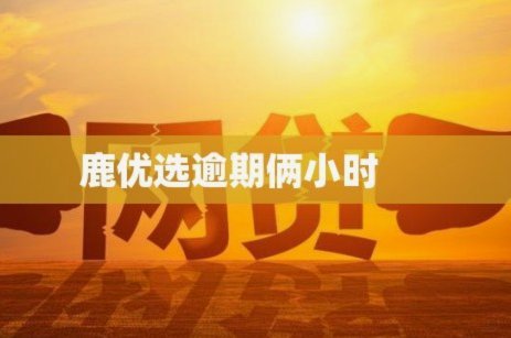 2025鹿优选如何提现