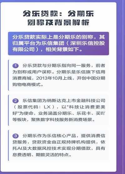分期乐平台是哪家公司