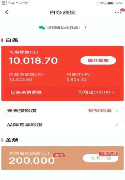 白条可取现额度详解：额度标准、平台差异及风险防范