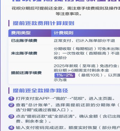 花呗提前还款在哪里操作